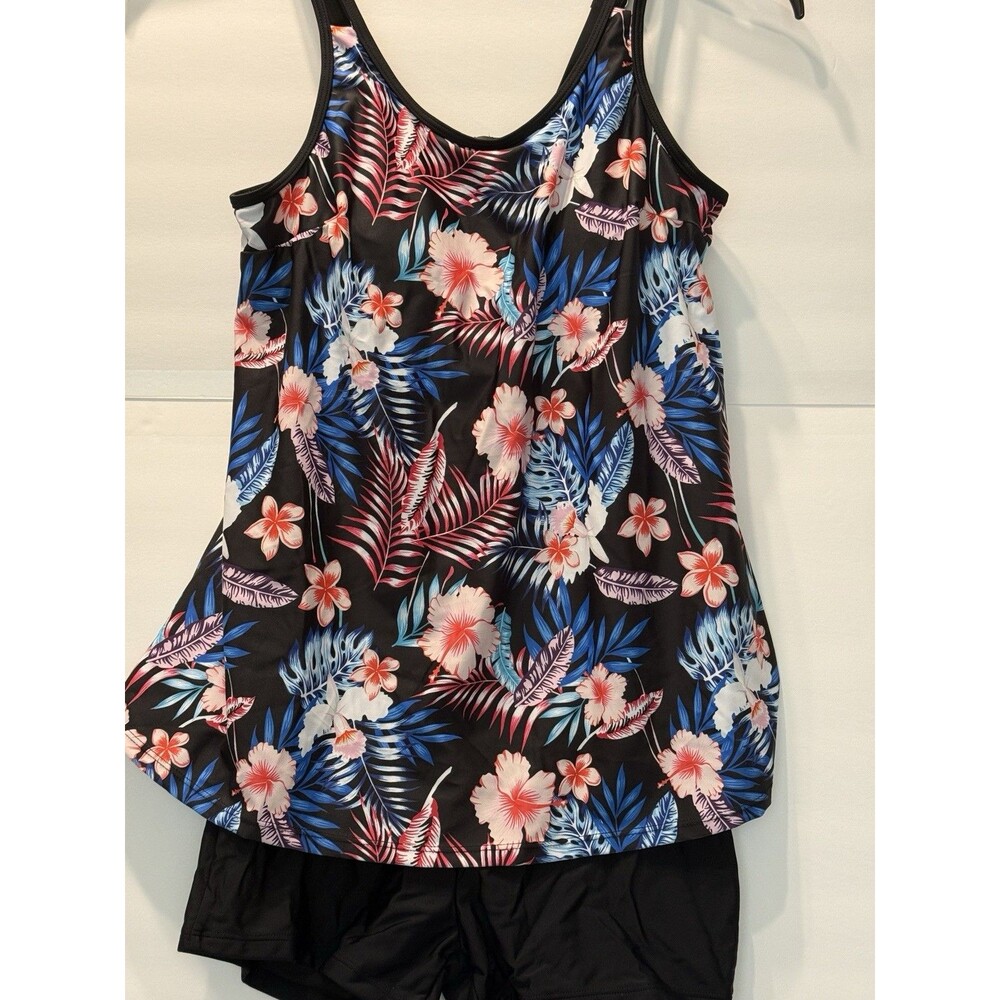 Arolini Women's Tankini Swimsuit With Shorts Size S